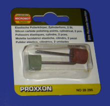 Foto 28295 Polierkörper 14 x 12 mm 2 Stück Proxxon