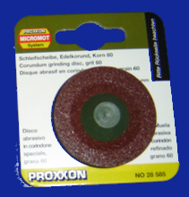 Foto 28585 Schleifscheibe f&uuml;r LW/E und LWS Edelkorund Korn 60 Proxxon
