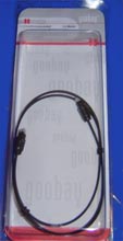 Foto Lichtwellenleiterkabel 1,0 m Toslinkstecker - Toslinkstecker 2,2 mm