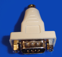 Foto Adapter PS2 MD6 Stecker - Sub-D Stecker 9-polig