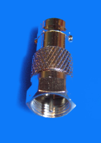 Foto Adapter BNC-Kupplung auf F-Stecker