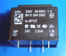 Foto Printtransformator 24V 2,6VA