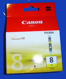 Foto CLI-8Y Druckerpatrone gelb Canon