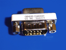 Foto Mini Gender Changer HD - Sub - Stecker 15 - polig auf HD - Sub - Stecker 15 - polig