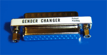 Foto Adapter  D - Sub - Stecker 25 - polig auf D - Sub - Buchse 25 - polig 