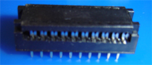 Foto DIP-Stecker für Flachbandkabel AWG28 RM2,54 20-polig