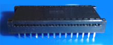 Foto DIP-Stecker für Flachbandkabel AWG28 RM2,54 28-polig