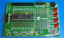 Foto PICkit 2 28-Pin Demo Board