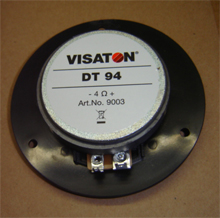 Foto DT94 Hochtonkalotte Visaton 4Ohm unten