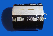 Foto Elektrolyt - Kondensator radial 3300 µF 100V 85C RM10 SnapIn