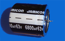 Elektrolyt - Kondensator radial 6800 µF 63V