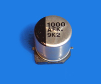 Elektrolyt - Kondensator SMD 1000µF 10V LOW E.S.R. 105C