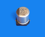 Elektrolyt - Kondensator SMD 220µF 16V 85C