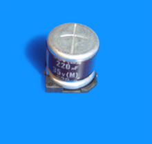 Elektrolyt - Kondensator SMD 220µF 35V 105C
