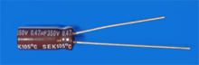 Elektrolyt - Kondensator radial 0,47 µF 350V
