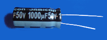 Elektrolyt - Kondensator radial 1000 µF 50V