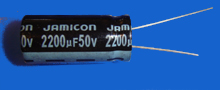 Elektrolyt - Kondensator radial 2200 µF 50V