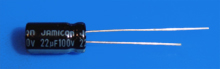 Elektrolyt - Kondensator radial 22 µF 63V