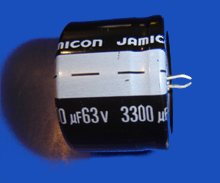 Elektrolyt - Kondensator radial 3300 µF 63V 85C RM10 SnapIn