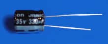 Elektrolyt - Kondensator radial 330 µF 35V