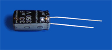 Elektrolyt - Kondensator radial 2,2 µF 400V