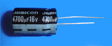 Elektrolyt - Kondensator radial 4700 µF 16V