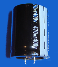 Elektrolyt - Kondensator radial 470 µF 400V Snap-In