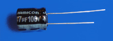 Elektrolyt - Kondensator radial 47 µF 100V