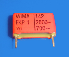 Foto Impulskondensator FKP1 142pF 2000V