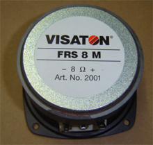 Foto FRS8 8Ohm Visaton Rückseite