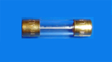 Foto SMD-G-Sicherung 5 x 20 mm mit träger (T) Abschaltung und vergoldeten Anschlüssen Typ Schurter SMD-FST