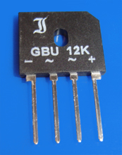 Foto GBU12K Flachbrücken - Gleichrichter  12A 800V