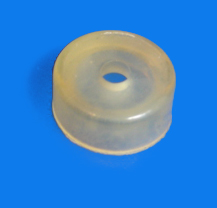 Foto Ger&auml;tefuss 14 x 6 mm rund klar