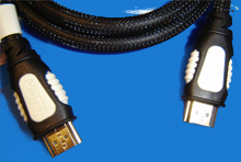 Foto HDMI-Kabel 2m HDMI-Stecker 19pol / HDMI-Stecker 19pol High Quality
