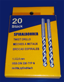 Foto HSS225 Spiralbohrer Set