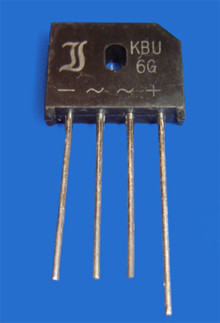 Foto KBU6G Brückengleichrichter 400V 6A