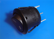 Foto Umschalter rund schwarz