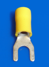 Foto Kabelschuh - Gabel M 5 gelb 4,0 - 6,0