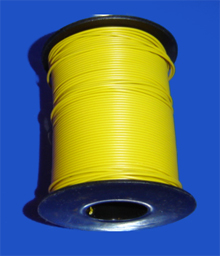 Foto Kupfer - Schaltlitze 100m  0,14mm isoliert gelb