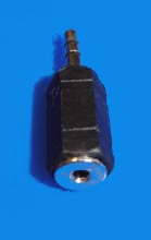 Foto Adapter Klinken Stecker 3,5 Stereo - Klinken Kupplung 2,5 Stereo
