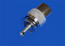 Foto PL / UHF-Stecker f. RG 58 Lötanschluss