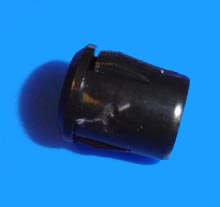 Foto RTF-1090 Montageclip Plastik schwarz für LED 10mm