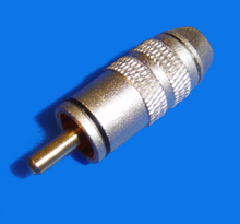 Foto T-711G/SW Cinchstecker schwarz