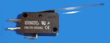 Schalter Mikro 10A langer Hebel