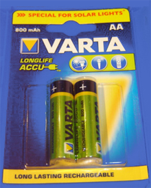 Foto Varta Ready2Use Akku NiMH 1,2V 800mAh AA Mignon 56736