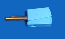 Foto Wago 215-711 Bananenstecker blau 4mm